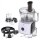 Adler | AD 4224 | LCD Food Processor 12in1 | Bowl capacity 3.5 L | 1000 W | Number of speeds 7 | Shaft material | White/Black |